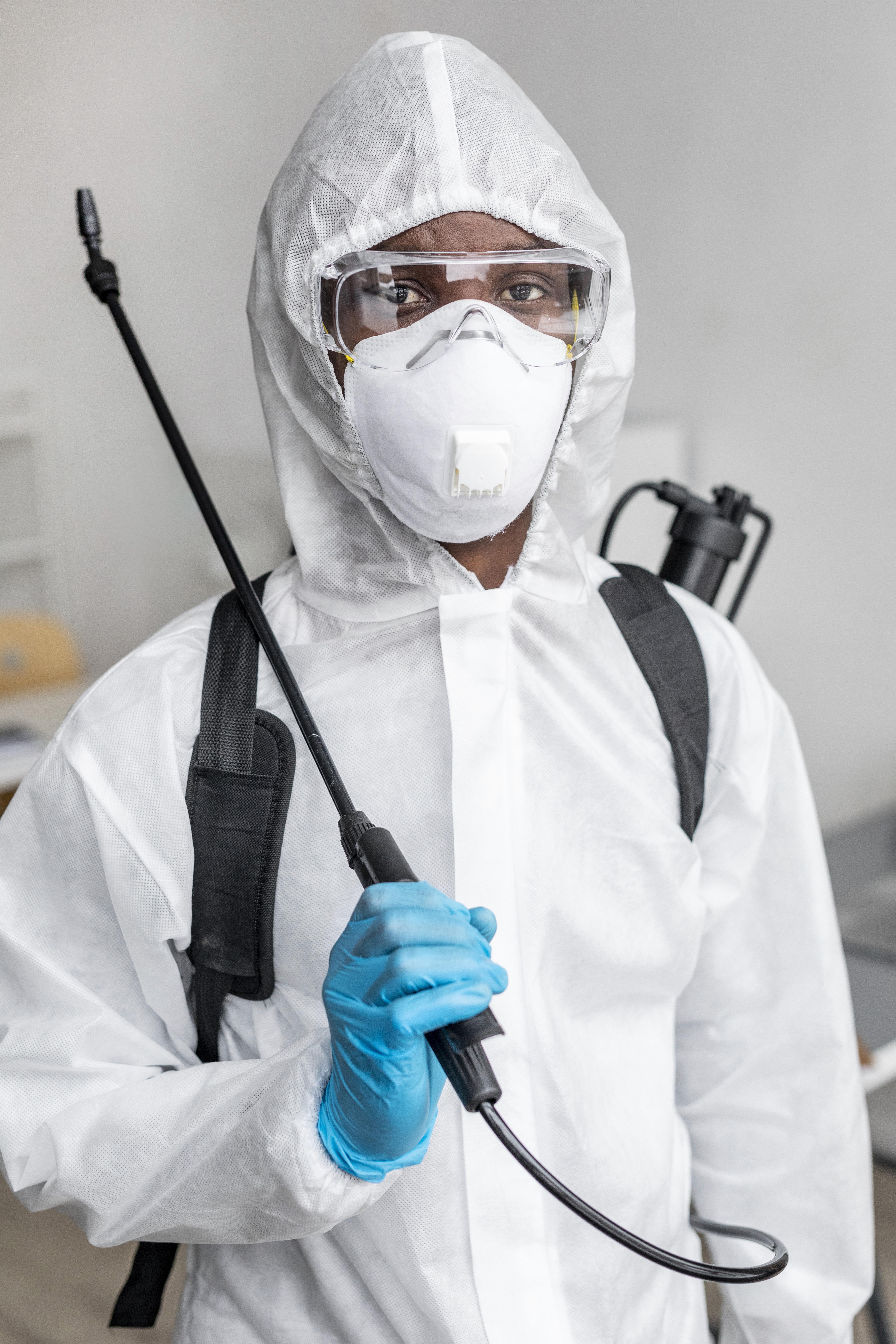 Décontamination zone sensible