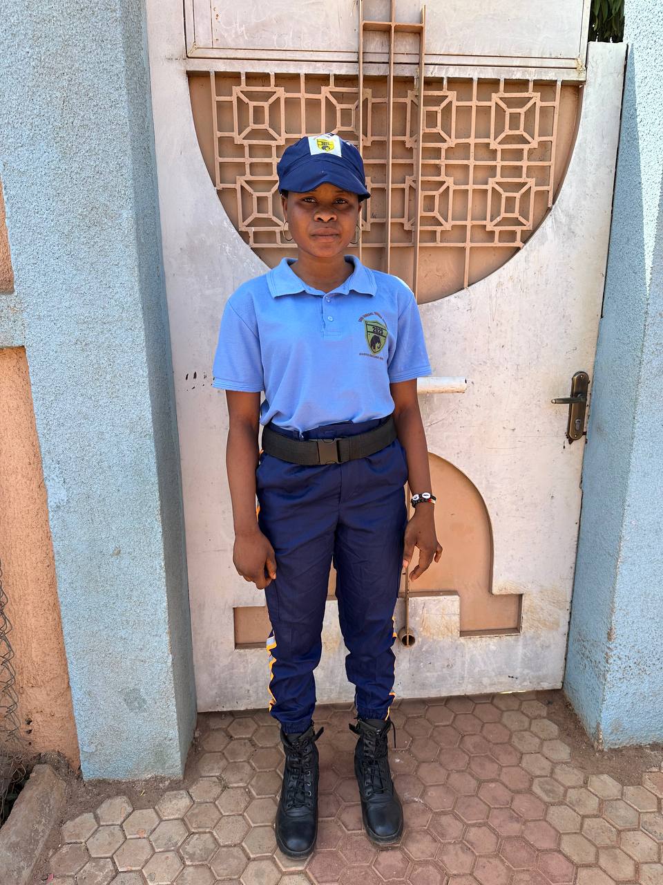 Agente 2G2S uniforme bleu